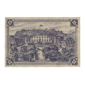 Banconote, Germania, Wiedenbrück Kreis, 25 Pfennig, Jardins, 1918, 1918-12-15
