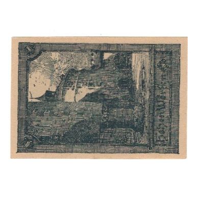Banknote, Austria, Werfen Sbg. Marktgemeinde, 10 Heller, Batiment, 1920