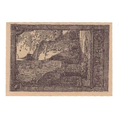 Banconote, Austria, Werfen Sbg. Marktgemeinde, 10 Heller, batiment 1, 1920