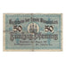Banknote, Germany, Dinslaken Stadt, 50 Pfennig, personnage, 1920, 1920-08-01