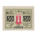 Banknote, Germany, Jessnitz Stadt, 50 Pfennig, paysage, 1921, AU(55-58)