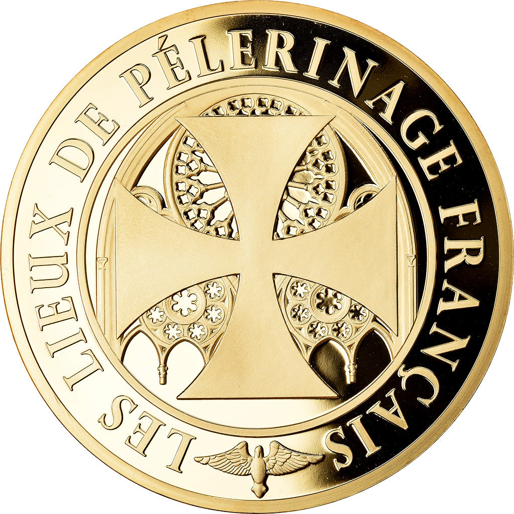 France, Medal, Lourdes, Lieu de Pélerinage Français, Religions & beliefs