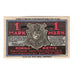 Banknote, Germany, Scharmbeck Schützenhof Stadt, 1 Mark, personnage, 1922