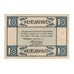 Billet, Allemagne, Wilhelmshaven Stadt, 10 Pfennig, Blason, 1920, 1920-06-10