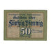 Banknote, Germany, Netzschkau Stadt, 50 Pfennig, pont, 1921, 1921-12-31