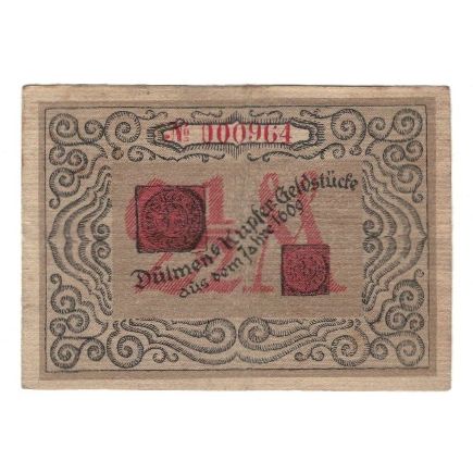 Banknote, Germany, Dülmen Stadt, 2.5 Mark, valeur faciale, 1921, 1921-12-01