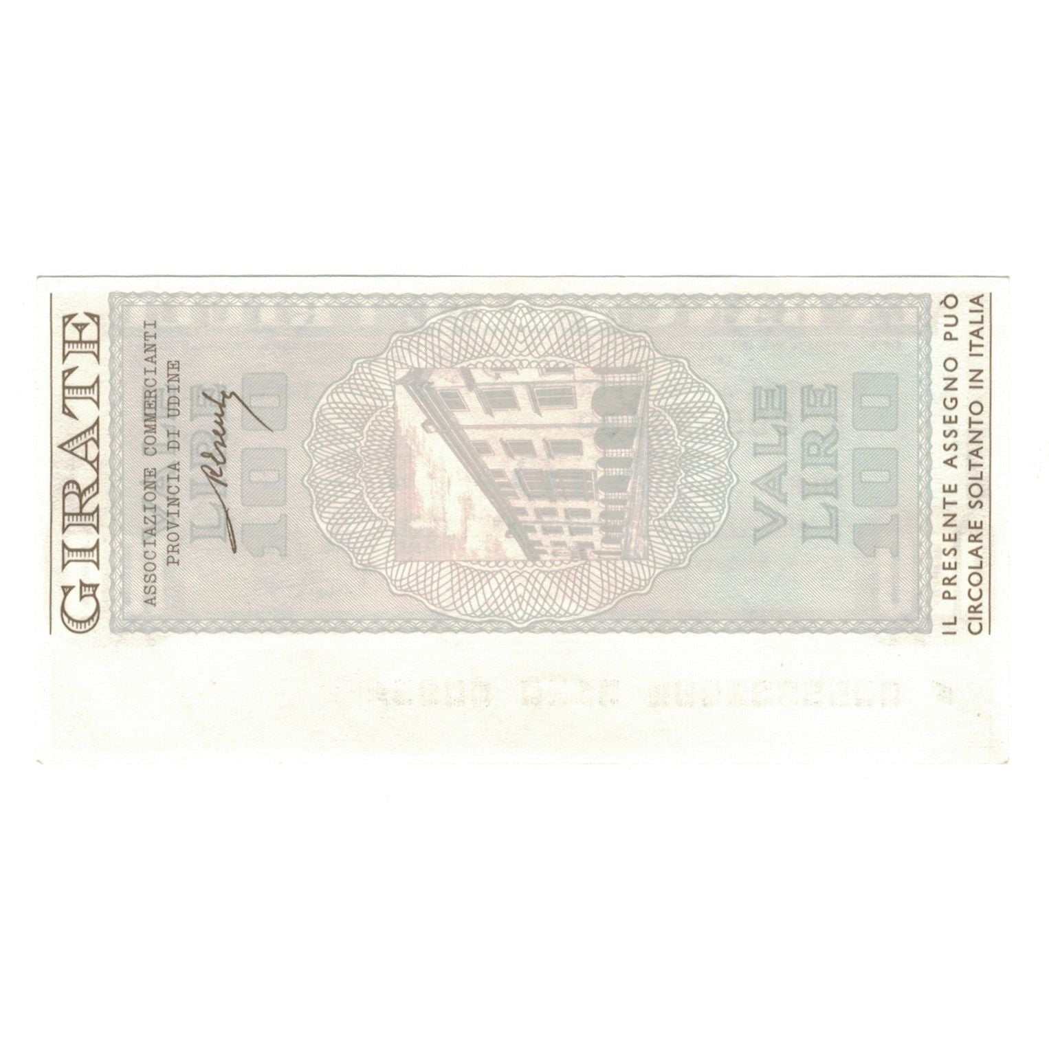Banknote, Italy, 100 Lire, 1977, 1977-07-25, Banca del Friuli, UNC(65-70)