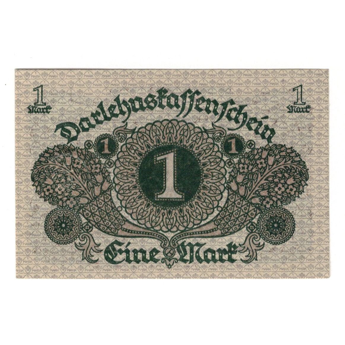 Geldschein, Deutschland, Darlehnskassenschein (State Loan Currency Note), 1