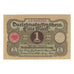 Banconote, Germania, Darlehnskassenschein (State Loan Currency Note), 1 Mark