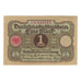 Banconote, Germania, Darlehnskassenschein (State Loan Currency Note), 1 Mark