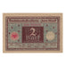 Banknote, Germany, Darlehnskassenschein (State Loan Currency Note), 2 Mark