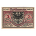 Banknote, Germany, Neuenahr, Bad Kurdirektion, 2 Mark, paysage, 1922