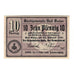 Banknote, Germany, Sulza Bad Stadt, 10 Pfennig, paysage, 1920, 1920-02-25