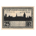 Banknote, Germany, Paderborn Stadt, 25 Pfennig, Batiment, 1921, 1921-11-10