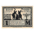 Banconote, Germania, Paderborn Stadt, 1 Mark, Clocher, 1921, 1921-11-10, SPL-