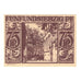 Geldschein, Deutschland, Paderborn Stadt, 75 Pfennig, personnage, 1921