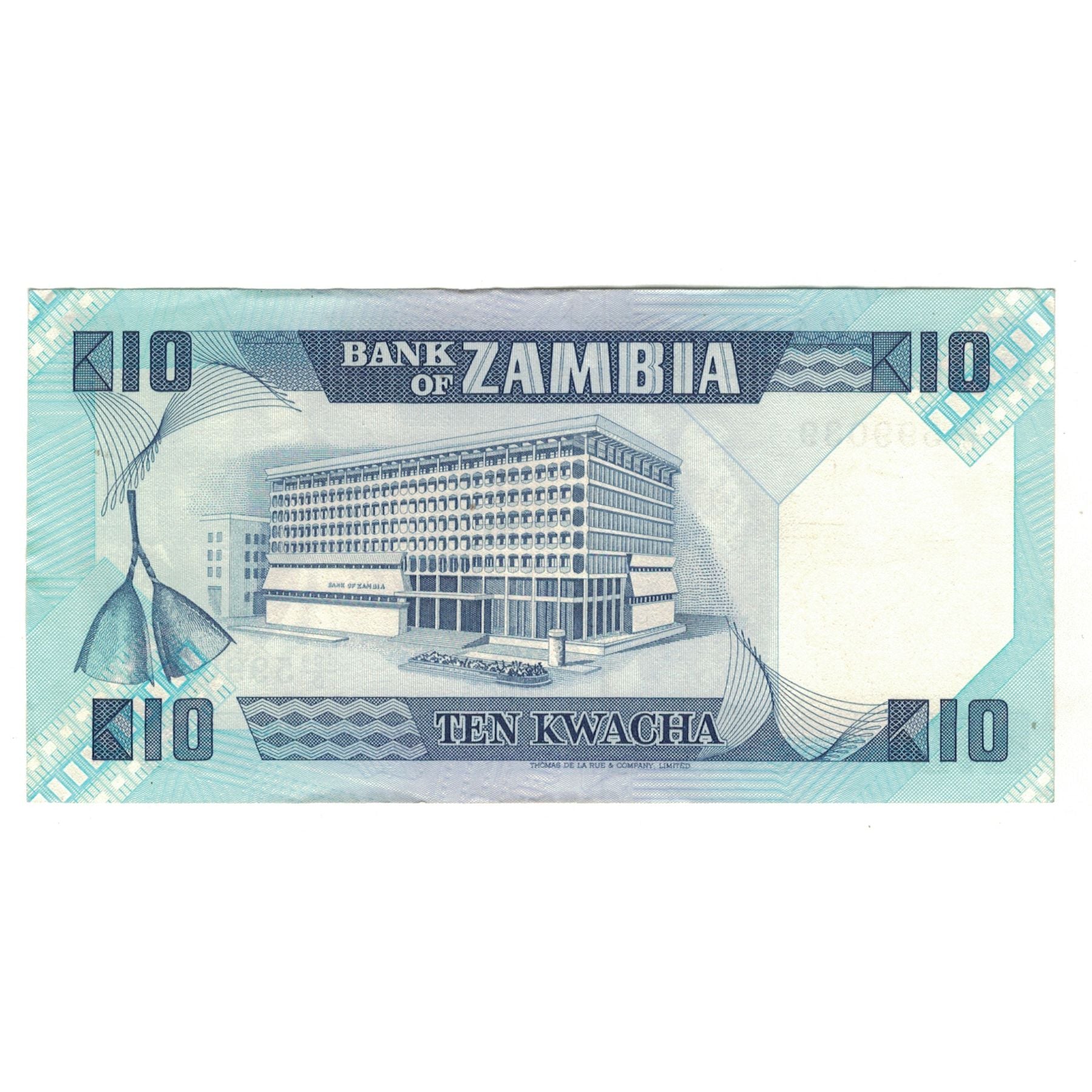 Banconote, Zambia, 10 Kwacha, Undated (1980-88), KM:26, SPL-