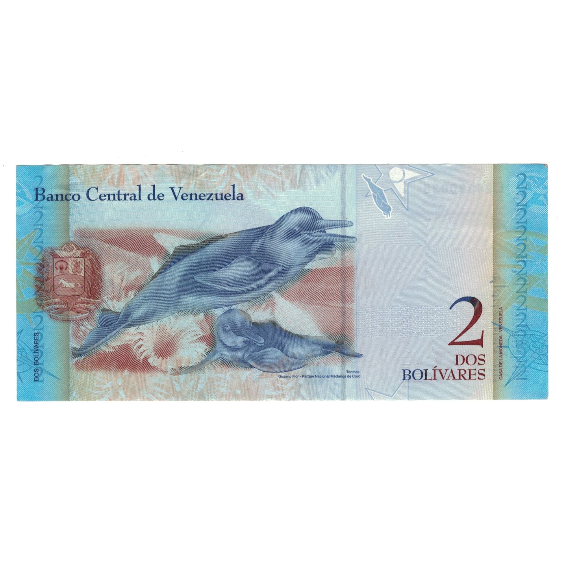 Banknote, Venezuela, 2 Bolivares, 2012, 2012-01-31, KM:88, UNC(63)