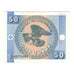 Billet, Kirghizstan, 50 Tyiyn, Undated (1993), Undated (1993), KM:3, TTB+