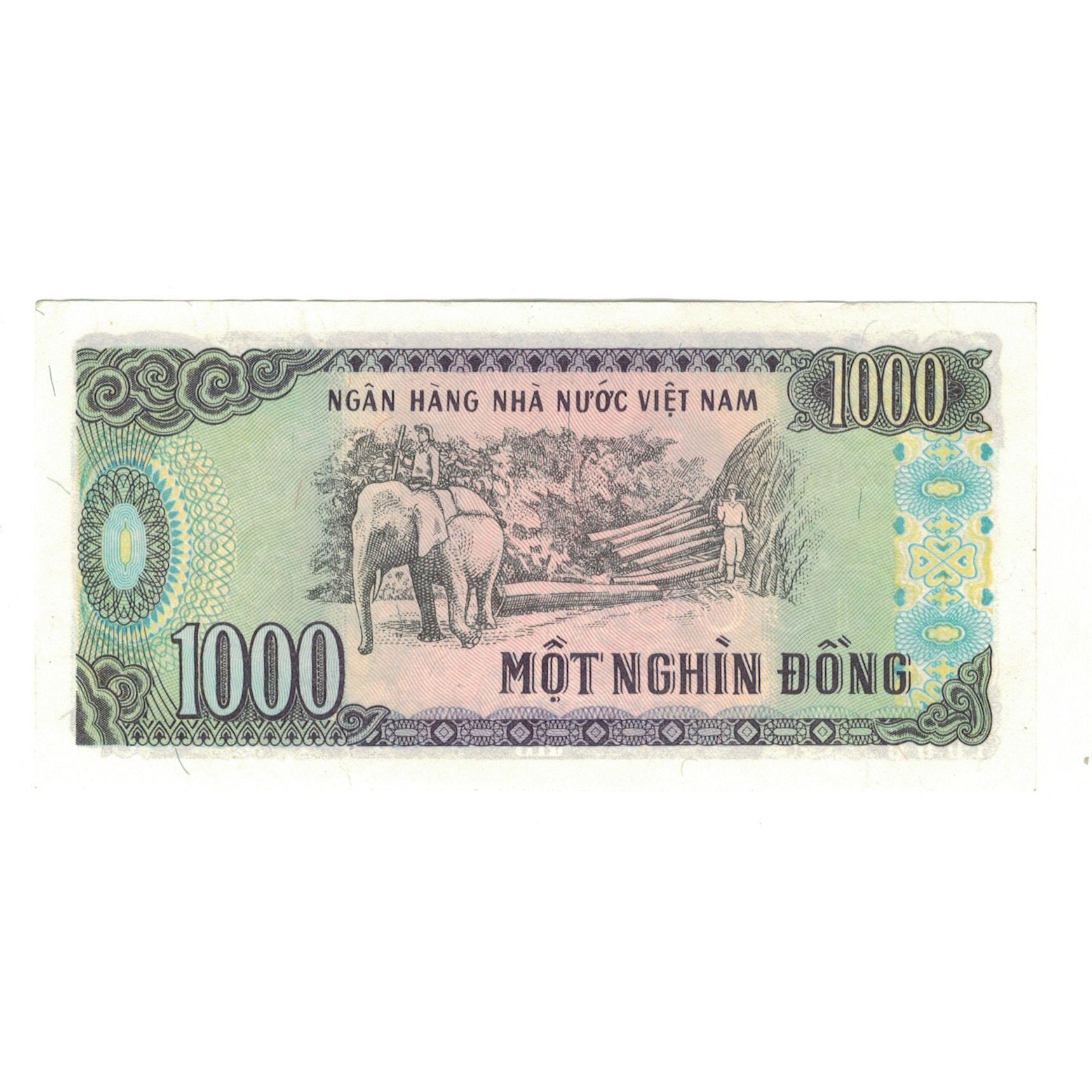 Banknote, Vietnam, 1000 D<ox>ng, 1988, Undated (1988), KM:106, AU(55-58)