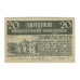 Billete, Austria, Traismauer N.Ö. Marktgemeinde, 20 Heller, Texte, 1920