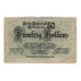 Billete, Austria, Tiroler Landeskasse Tirol Land, 50 Heller, valeur faciale