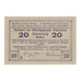 Banconote, Austria, Ottensheim O.Ö. Marktgemeinde, 20 Heller, paysage, 1920