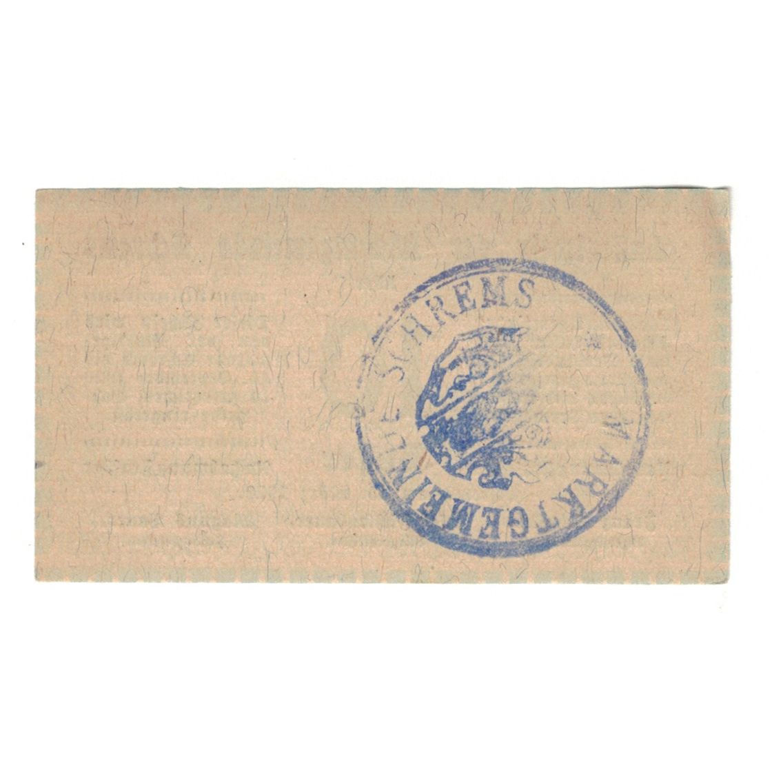 Biljet, Oostenrijk, Schrems N.Ö. Marktgemeinde, 10 Heller, N.D, 1920