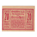 Banconote, Austria, Pennewang O.Ö. Gemeinde, 20 Heller, Batiment, 1920
