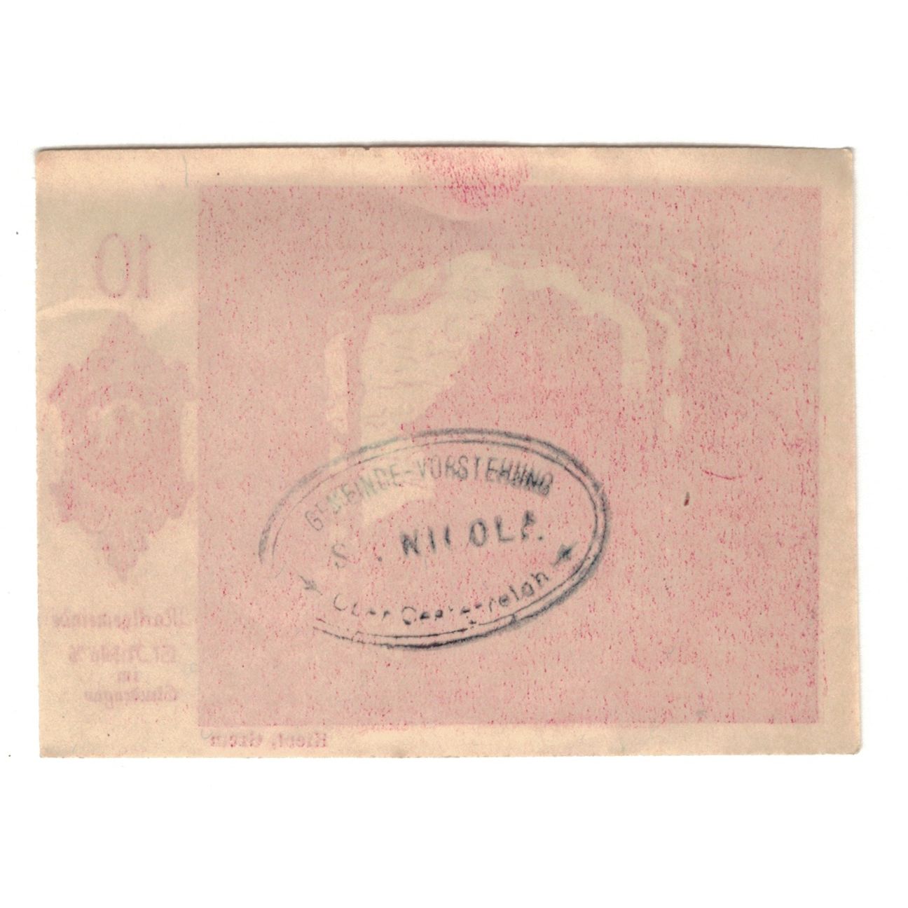 Banconote, Austria, St. Nikola a.d. Donau im Strudengau O.Ö. Marktgemeinde, 10