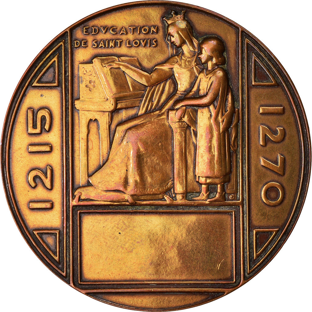 France, Médaille, Education de Saint-Louis, History, Lenoir, SUP, Bronze