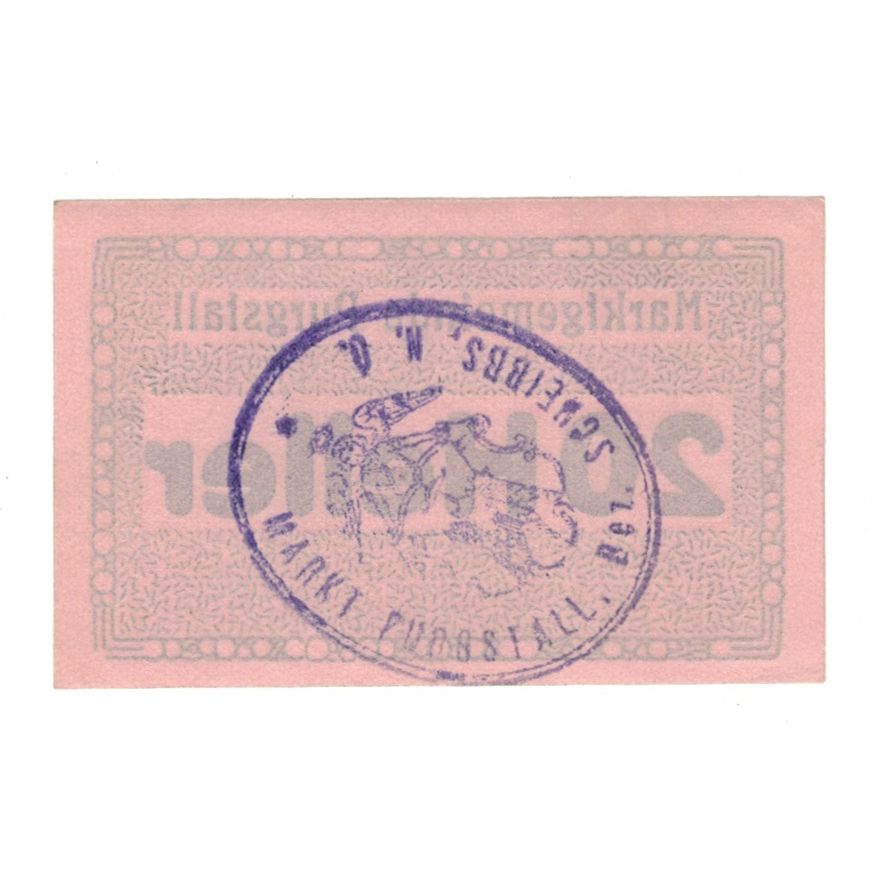 Banknote, Austria, Purgstall N.Ö. Marktgemeinde, 20 Heller, N.D, AU(55-58)