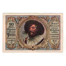 Nota, Áustria, Pram O.Ö. Gemeinde, 90 Heller, Texte, 1920, 1920-12-31