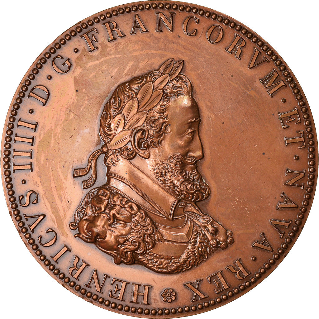 Frankrijk, Medaille, Henri IV et Marie de Médicis, History, Restrike, UNC-