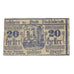 Banknote, Austria, Vöcklabruck O.Ö. Stadt, 20 Heller, Texte, 1919, 1919-11-29
