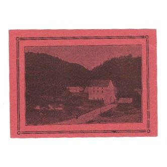 Billete, Austria, Perg, OÖ., Rudolf Hametner, Kuchlmühle, 50 Heller, paysage