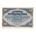 Banknote, Austria, Parz O.Ö. Gemeinde, 20 Heller, batiment 1, 1920, 1920-03-14