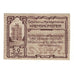 Billet, Autriche, Kremsmünster O.Ö. Marktgemeinde, 50 Heller, Cochon 1, 1920