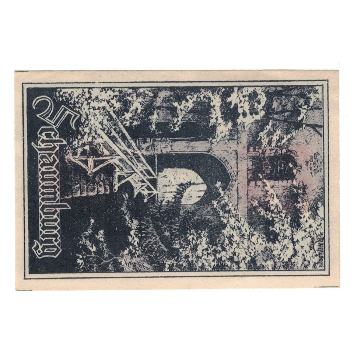 Billet, Autriche, Pupping O.Ö. Gemeinde, 25 Heller, Batiment, SUP, Mehl:FS