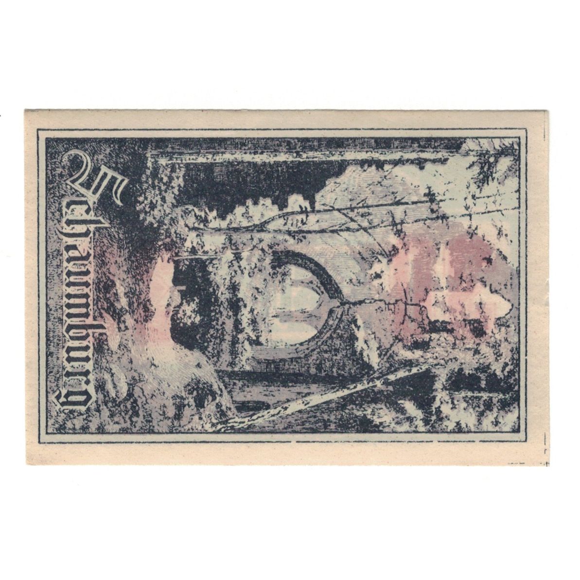 Nota, Áustria, Pupping O.Ö. Gemeinde, 30 Heller, Batiment, AU(55-58), Mehl:FS