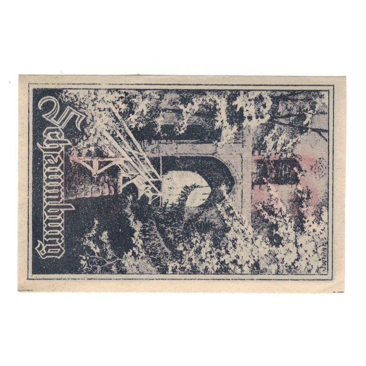 Banknote, Austria, Pupping O.Ö. Gemeinde, 25 Heller, batiment 2, AU(55-58)