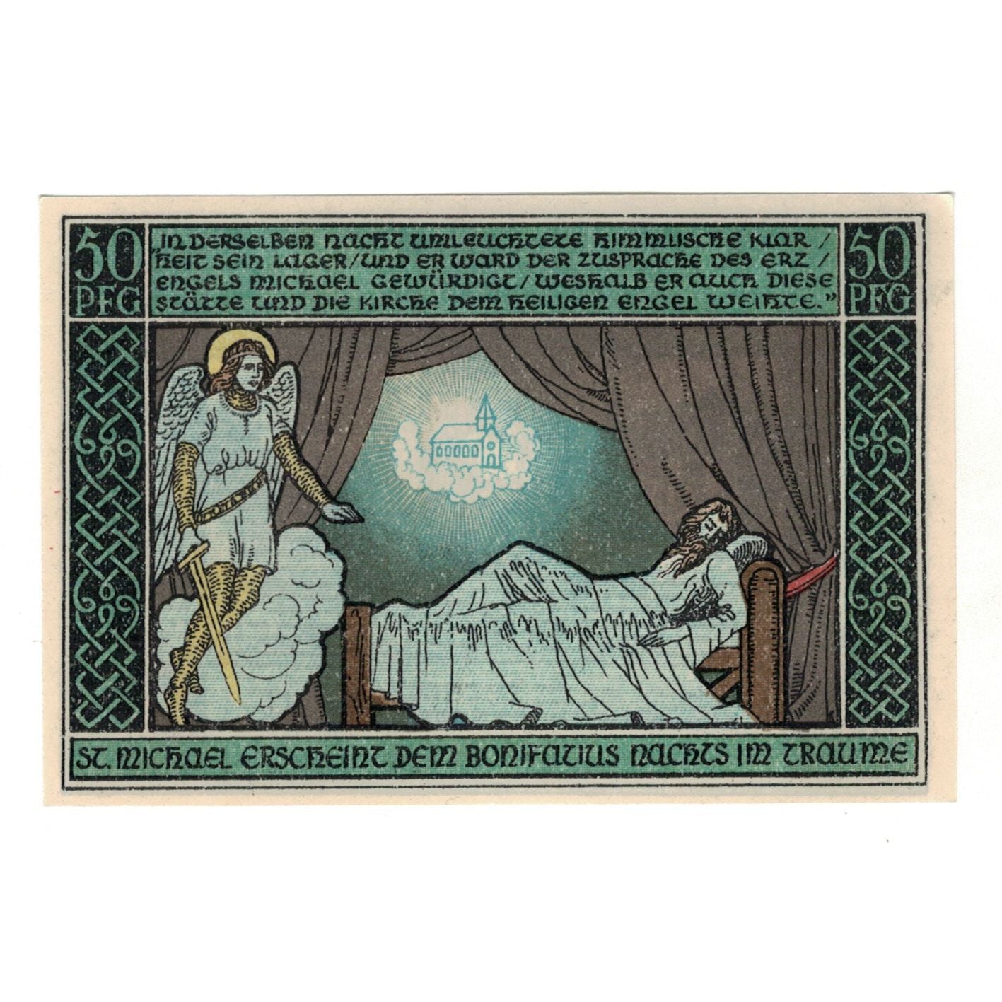 Banknote, Germany, Ohrdruf Stadt, 50 Pfennig, personnage 4, 1921, 1921-12-31