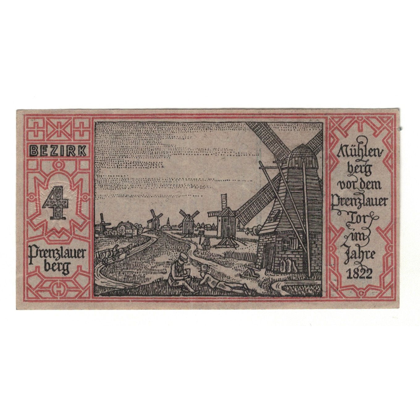 Banconote, Germania, Berlin Stadt, 50 Pfennig, Moulins, 1921, 1921-09-09, SPL-
