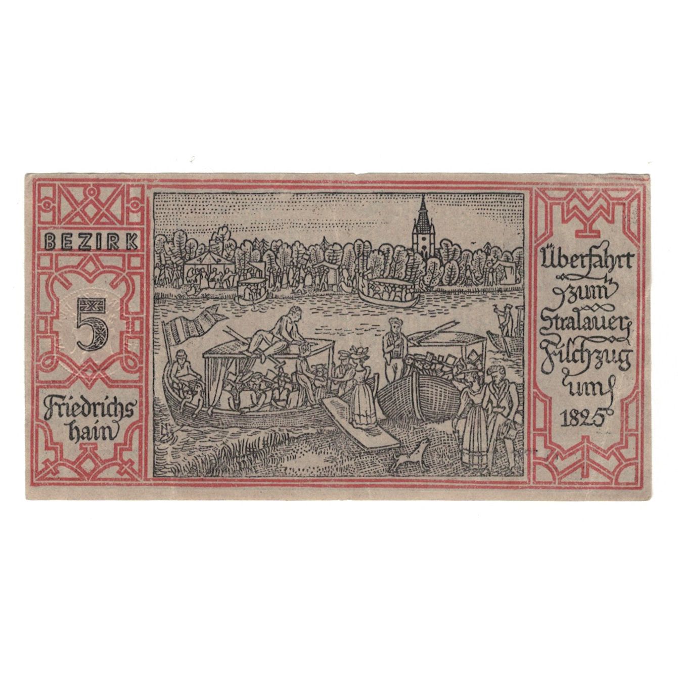 Banknote, Germany, Berlin Stadt, 50 Pfennig, personnage 1, 1921, 1921-09-09
