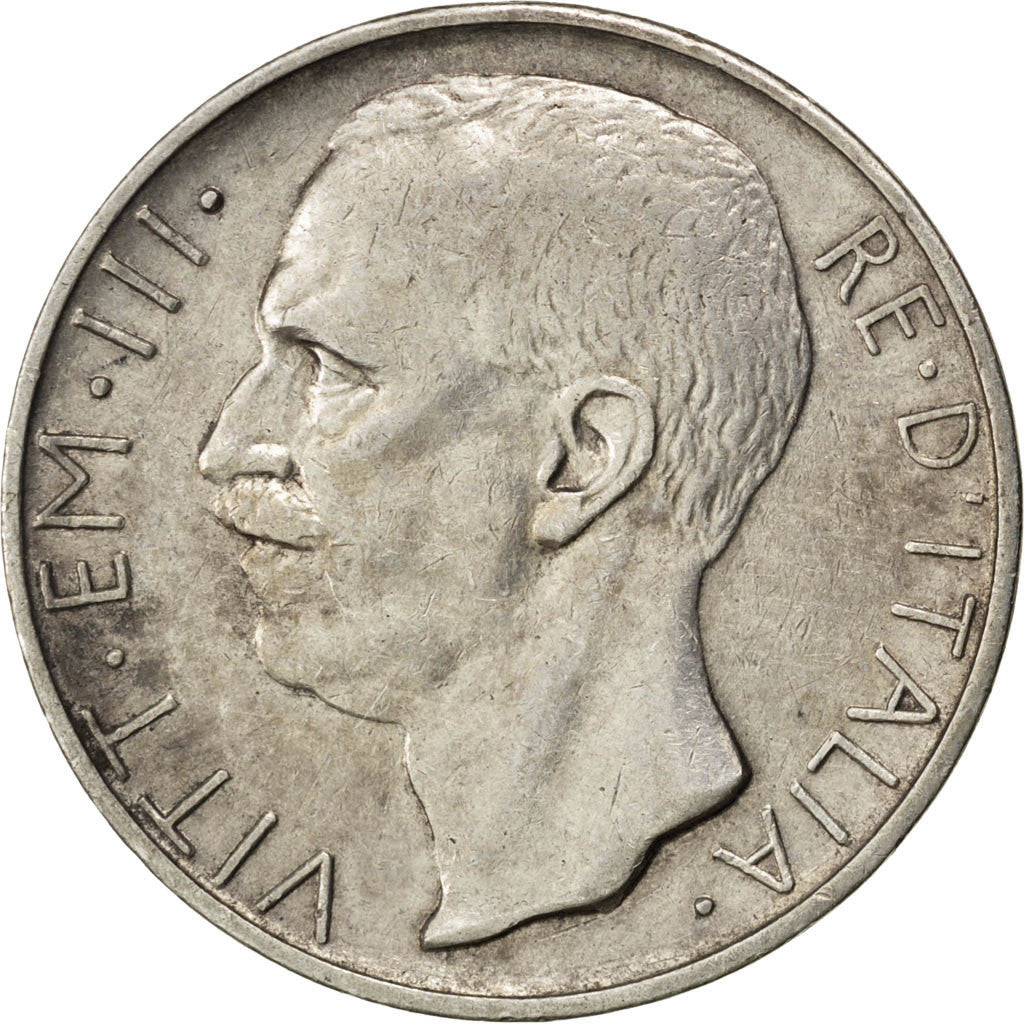 Italie, Vittorio Emanuele III, 10 Lire, 1927, Rome, Argent, TTB+, KM:68.2