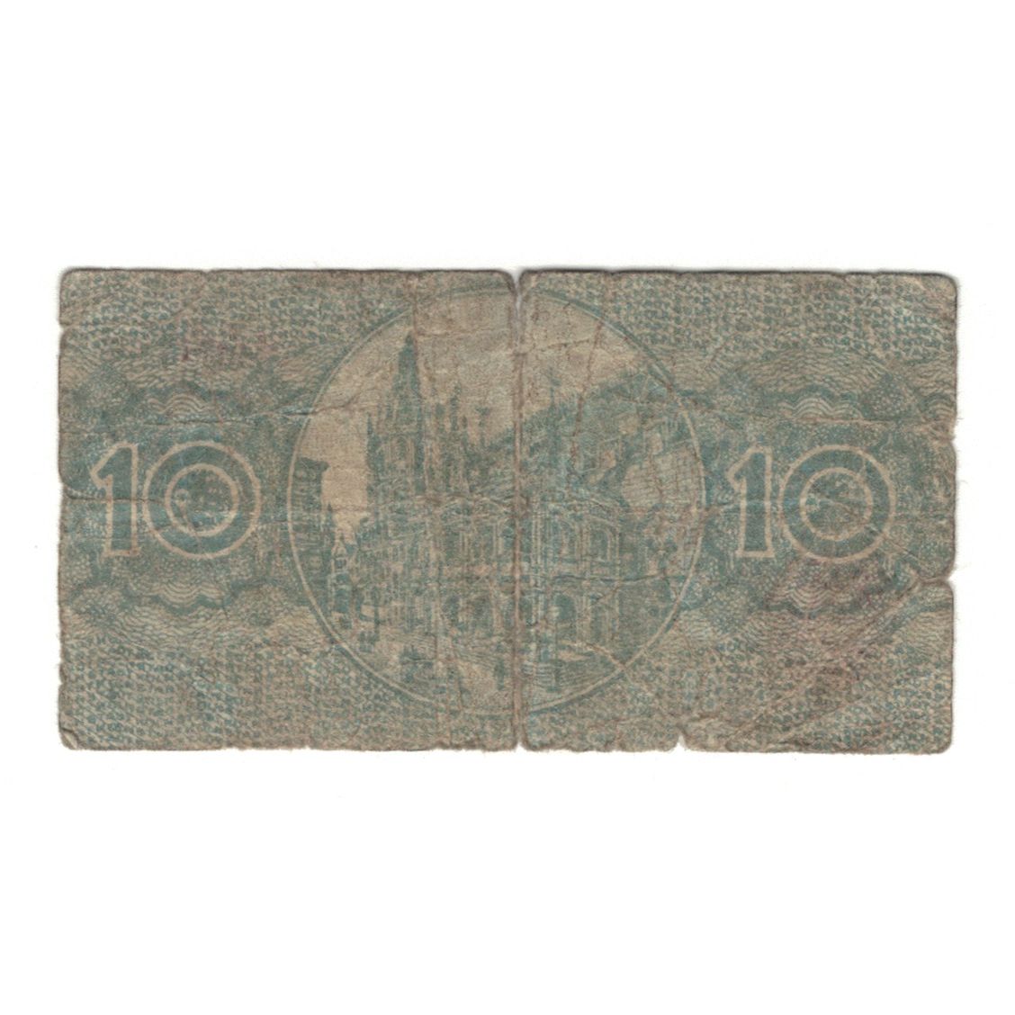 Banknote, Germany, Köln Stadt, 10 Pfennig, Batiment, 1917, 1917-03-29
