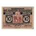 Banconote, Austria, Nussendorf - Artstetten N.Ö. Gemeinde, 10 Heller, Texte