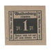 Billet, Allemagne, Waldenburg Stadt, 1 Pfennig, valeur faciale, undated (1920)