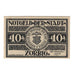 Banknote, Germany, Zörbig Stadt, 10 Pfennig, Monument, 1921, 1921-09-30
