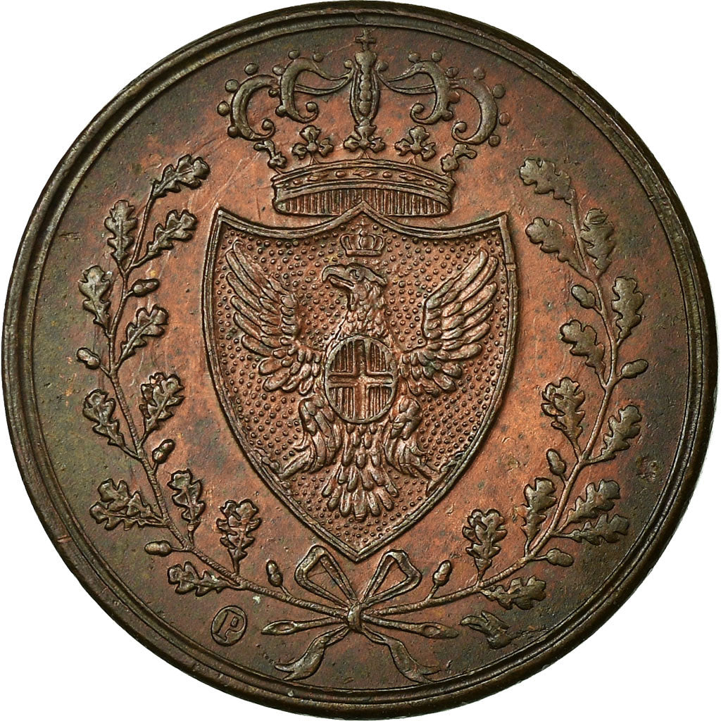 États italiens, SARDINIA, Carlo Felice, Centesimo, 1826, Turin, Cuivre, SPL